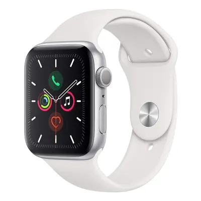 Apple Watch Series GPS 40MM Silver Aluminum Case with White Sport Band Renewed