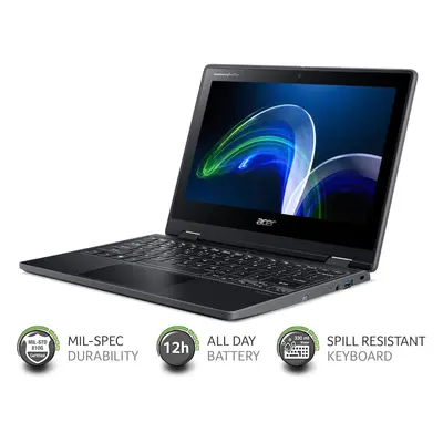 Acer TravelMate Spin B3 11.6" Flip design Intel Pentium Silver N6000 GB RAM GB SSD UK Win Pro