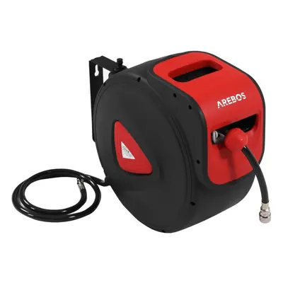 AREBOS Compressed Air Hose Reel Automatic Hose Reel Drum m