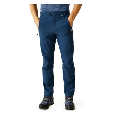 (38, Denim) Regatta Mens Highton Water-Repellent UPF 40+ Walking Hiking Trousers