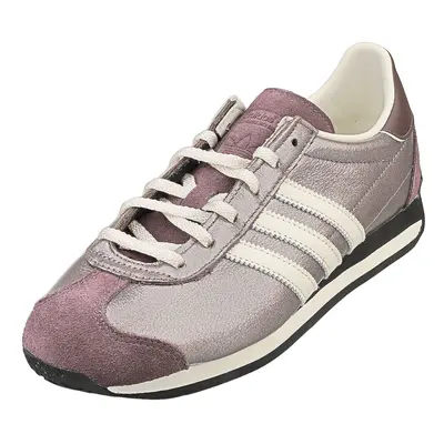 (5) adidas Country Og Womens Fashion Trainers in Purple White