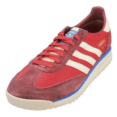 (8.5) adidas Sl Rs Mens Fashion Trainers in Red White