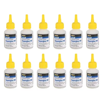 Everbuild Stick2 Superglue High Viscosity Industrial Grade High Strength Clear 50g - Pack of