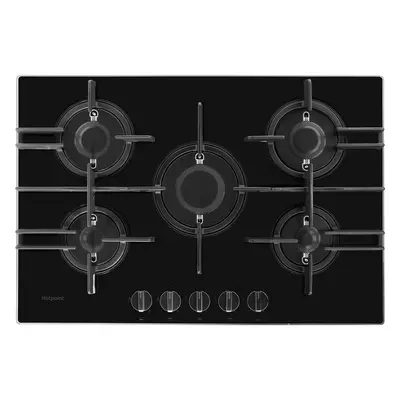 Hotpoint FTGHG751D/H 75cm Gas Hob - Black