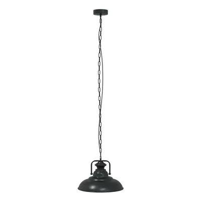 vidaXL Pendant Lamp E27 Black Ã cm Iron pendant lighting