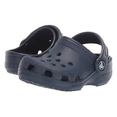 Crocs Unisex-Child Classic Clogs Navy Big Kid