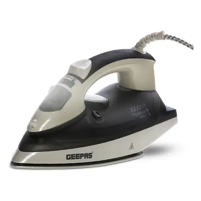 Geepas Steam Iron in Dry & Wet Steam Iron Adjustable Temperature