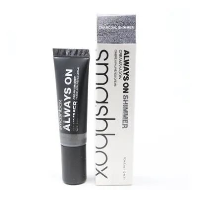 (Charcoal Shimmer) Smashbox Always On Shimmer Cream Eye Shadow 0.34oz/10ml New With Box