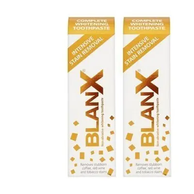 2 x Blanx Intensive Stain Removal Toothpaste by Coswell by BlanX