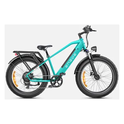 (High-Step-Green) ENGWE E26 adult electric bike 16AH 26''*4 fat tire