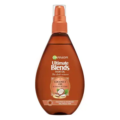 Garnier Coconut Hair Oil for Dry Frizzy Hair, Leaves Hair Smelling Divine - 150ml