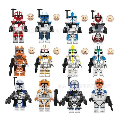 (Style L) Star Wars Clone Troopers Minifigures Gift Fit Lego