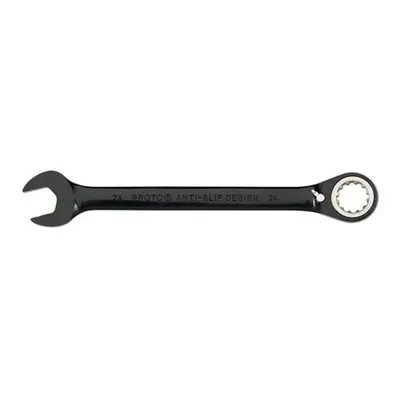 Black Chrome Combo Reversible Ratchet Wrench 15/16"" - Spline