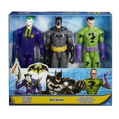 Batman Joker And Riddler Set Of Dolls