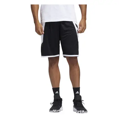 adidas Men's Pro Madness Shorts Black/White/Grey Medium