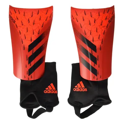 adidas Unisex- Match Shin Guards Red/Black/Solar Red Large