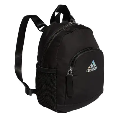 adidas Linear Mini Backpack Small Travel Bag Black 10.5 inch x8.5 in