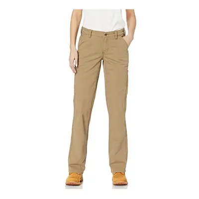 carhartt Womens Rugged Flex Loose Fit canvas Work Pant Yukon Plus