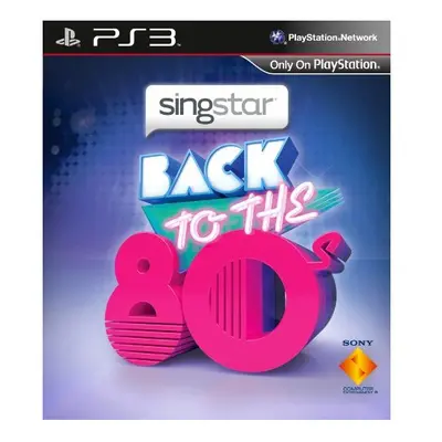 SingStar Back to the '80s - Sony PlayStation