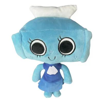 (Blue square headed doll 28cm) Dandy's World Plush Horror Games Plushies Toy for Kids Soft Stuff