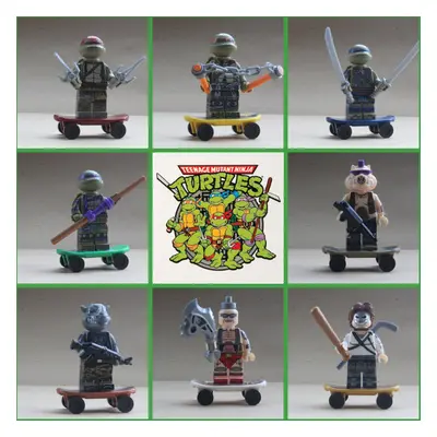 (Teenage Mutant Ninja Turtles) TV Movie Mini Figure Sets Horror Sci Fi Fits Lego