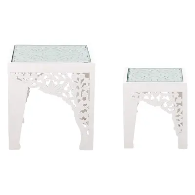 Side Table AMADPUR White