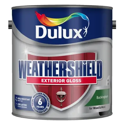 Dulux Weathershield Exterior Gloss 2.5L Buckingham