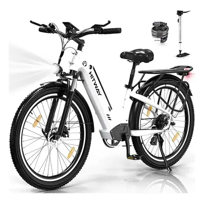 HITWAY BK16 E-Bike, 250W City Cruiser E bike, 48V 18Ah 7-Speed