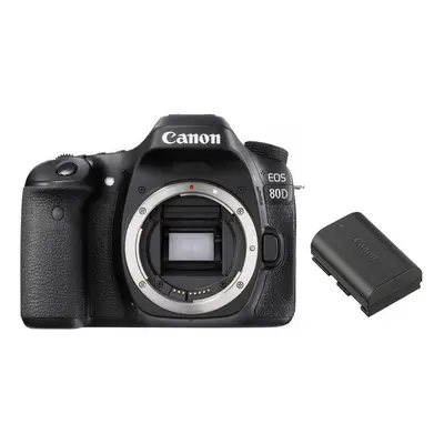 CANON EOS 80D Body + CANON LP-E6N Battery