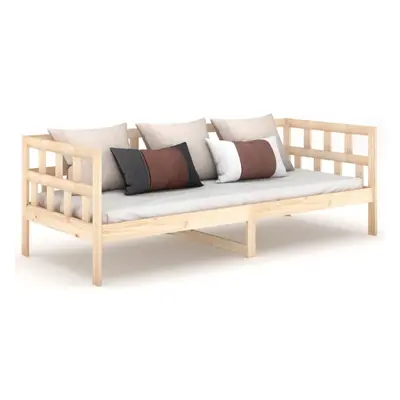 (brown, x cm) vidaXL Day Bed Guest Sofa Occasional Sofa Bed Daybed Couch Solid Wood Pine