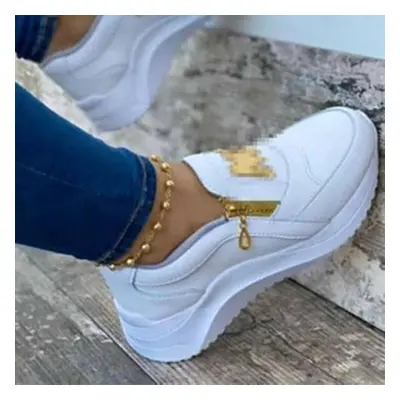 (Ladies Zipper Sneakers, Women Sneakers) Ladies Zipper Sneakers, Women Sneakers