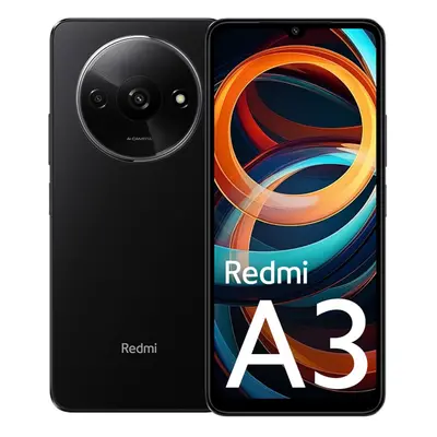 Redmi A3 (128GB+4GB, Midnight Black)