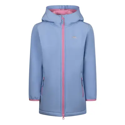 (11-12 Years, Cornflower) Trespass Girls Softshell Jacket Brennagh