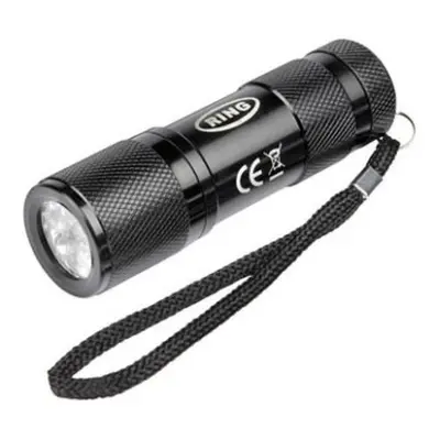 9 LED Aluminium Torch