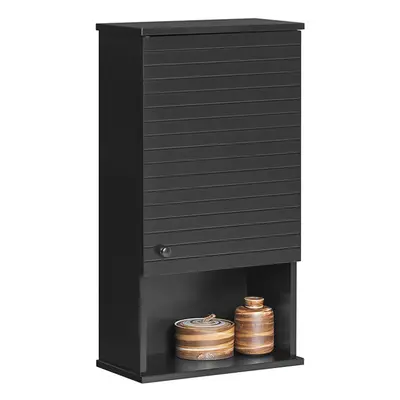 SoBuy BZR25-SCH, Wall Mounted Single Door Bathroom Storage Cabinet