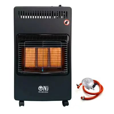 NJ-H2 Portable Indoor Gas Heater 4.2KW Foldable Mobile Butane Gas Fire