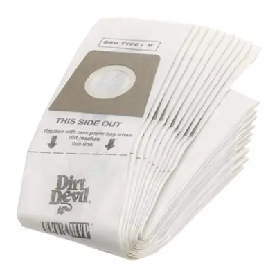 Dirt Devil Type U Vacuum Bags (10-Pack)