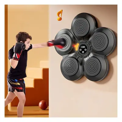 (Music Boxing Pads- Boxing Training Punching Equipment, Smart Boxing Machine Wall Mounted,portab