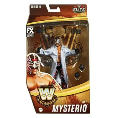 WWE Rey Mysterio Elite Collection True FX Series Legends Action Fig