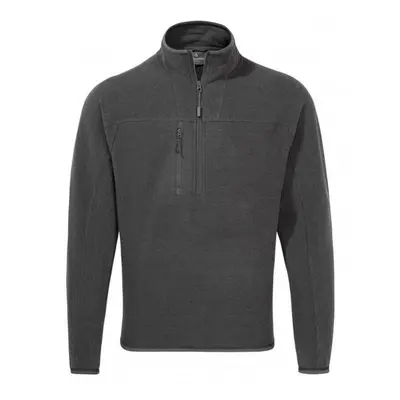 (XS, Carbon Grey) Craghoppers Mens Expert Active Marl Half Zip Fleece Top