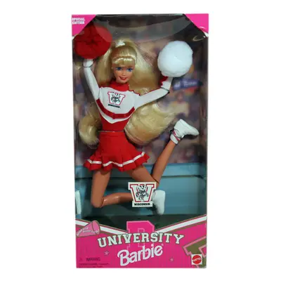 Barbie Wisconsin University Cheerleader