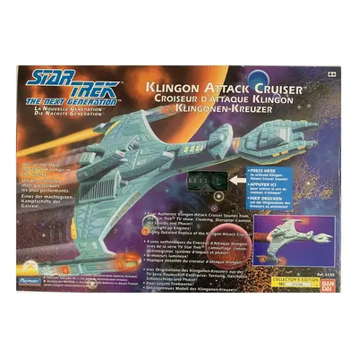 Star Trek The Next Generation Klingon Attack Cruiser