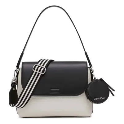 Calvin Klein Millie in Flap Shoulder Bag & Crossbody Cherub White