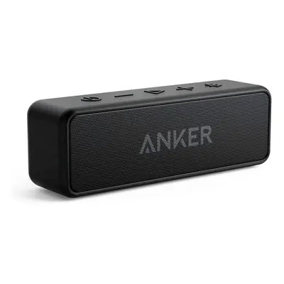 Anker Soundcore Portable Bluetooth Speaker with 12W Stereo Sound, BassUp, IPX7 Waterproof, 24-Ho