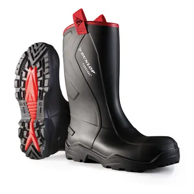 Dunlop - PUROFORT+RUGGED F/Safety Wellington Boot BLACK