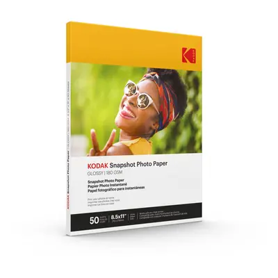 KODAK Photo Paper Gloss 8.5 X SNAPSHOT count 48lb-180 g/m 2-8.5