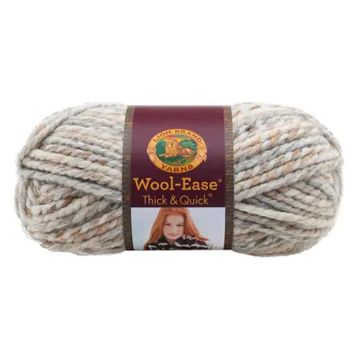 Lion Brand Wool-Ease Thick & Quick Yarn-Fossil