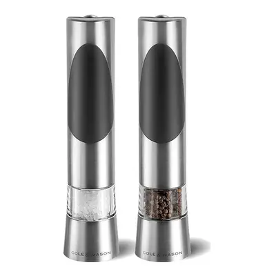 Cole & Mason Electronic Salt & Pepper Mill Giftset, 215mm Richmond Precision