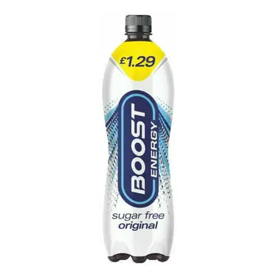 (24x1Ltr, Original Sugar Free) Boost Energy Drink Ltr Original / Sugar Free