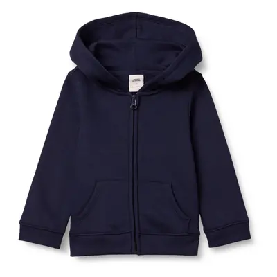 Amazon Essentials Girls' Fleece Zip-Up Hoodie Sweatshirt Navy Large